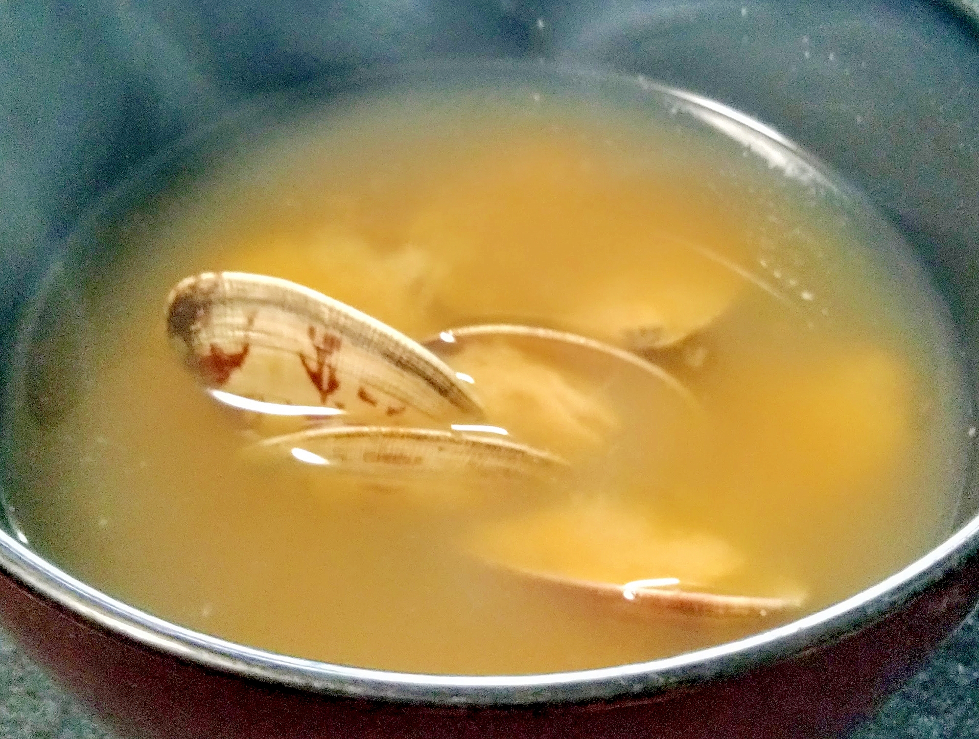 あさりの味噌汁の作り方！