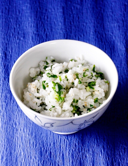 ごま入り　大根の菜飯