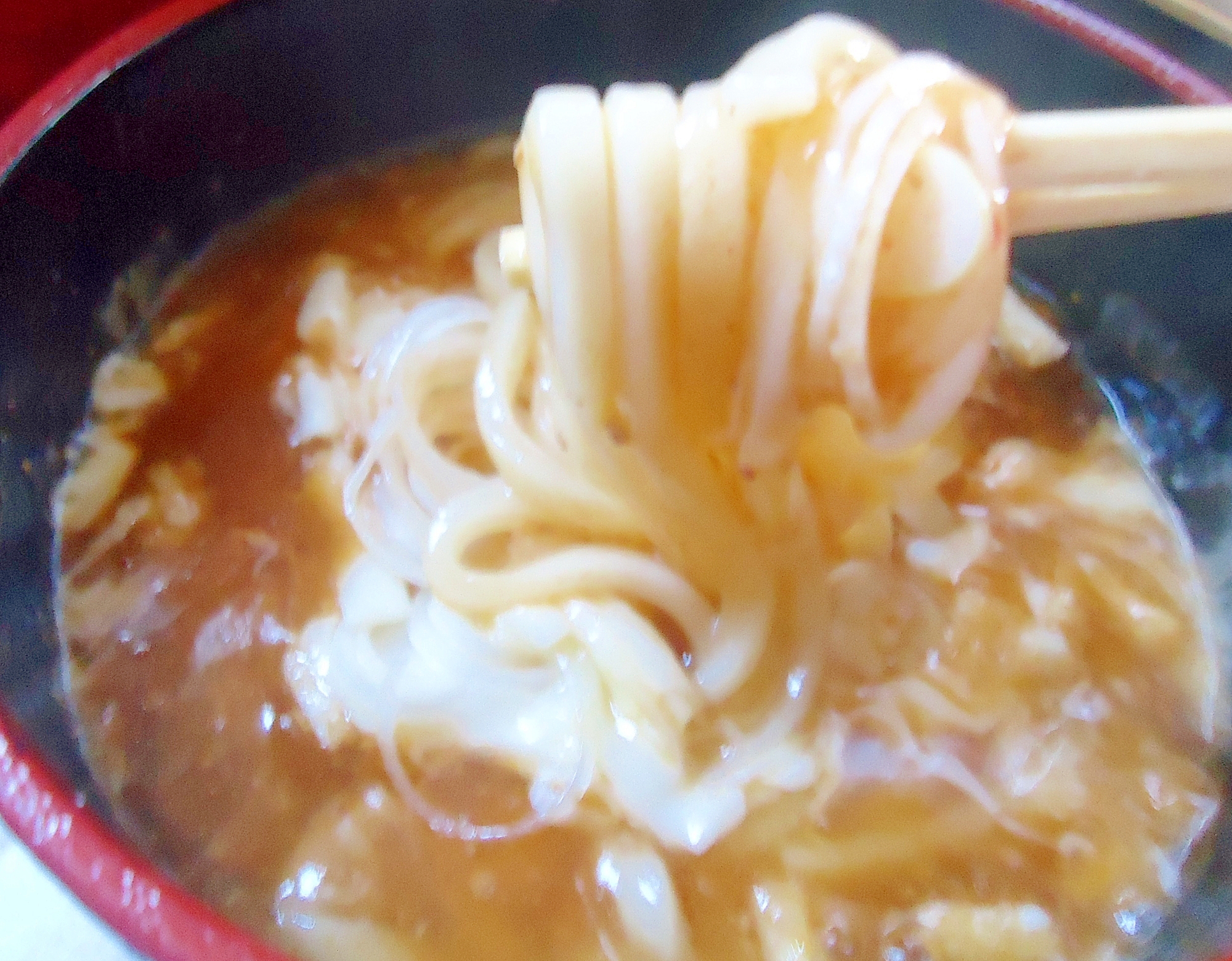 とろとろポテト麻婆うどん