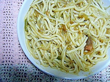 もやしカレーうどん★