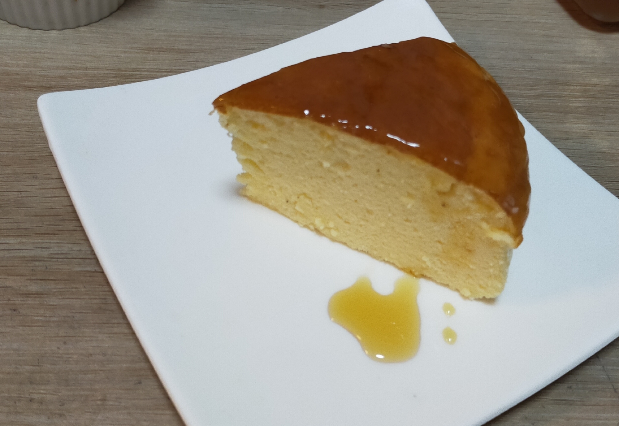 オレンジ風味のスフレチーズケーキ☆