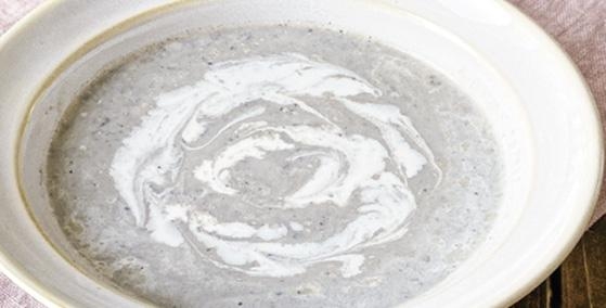 黒豆の豆乳ポタージュ