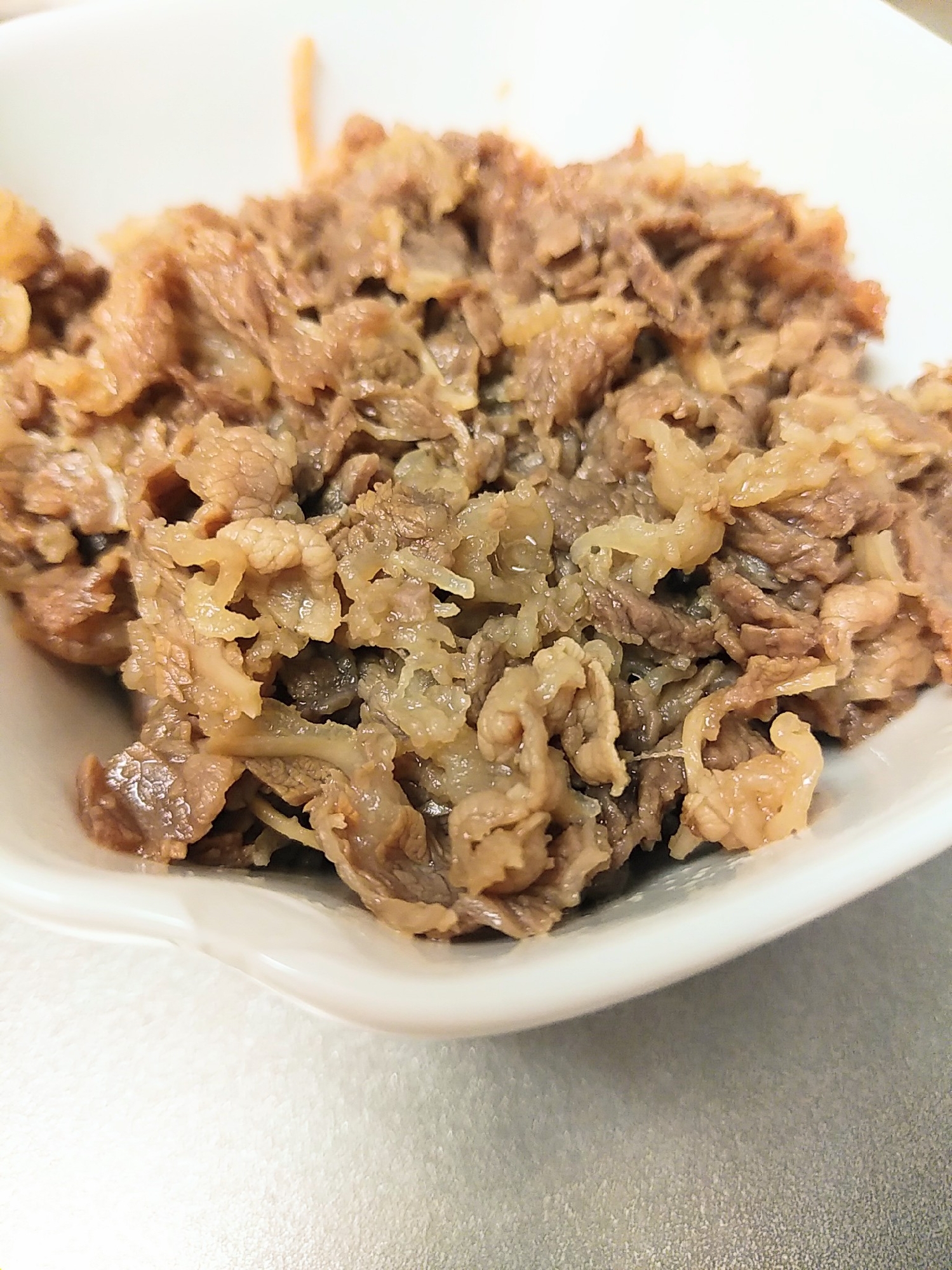 めんつゆで簡単！牛肉のしぐれ煮風～