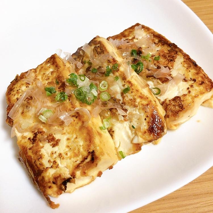 ヘルシーあんかけ豆腐ステーキ★*。