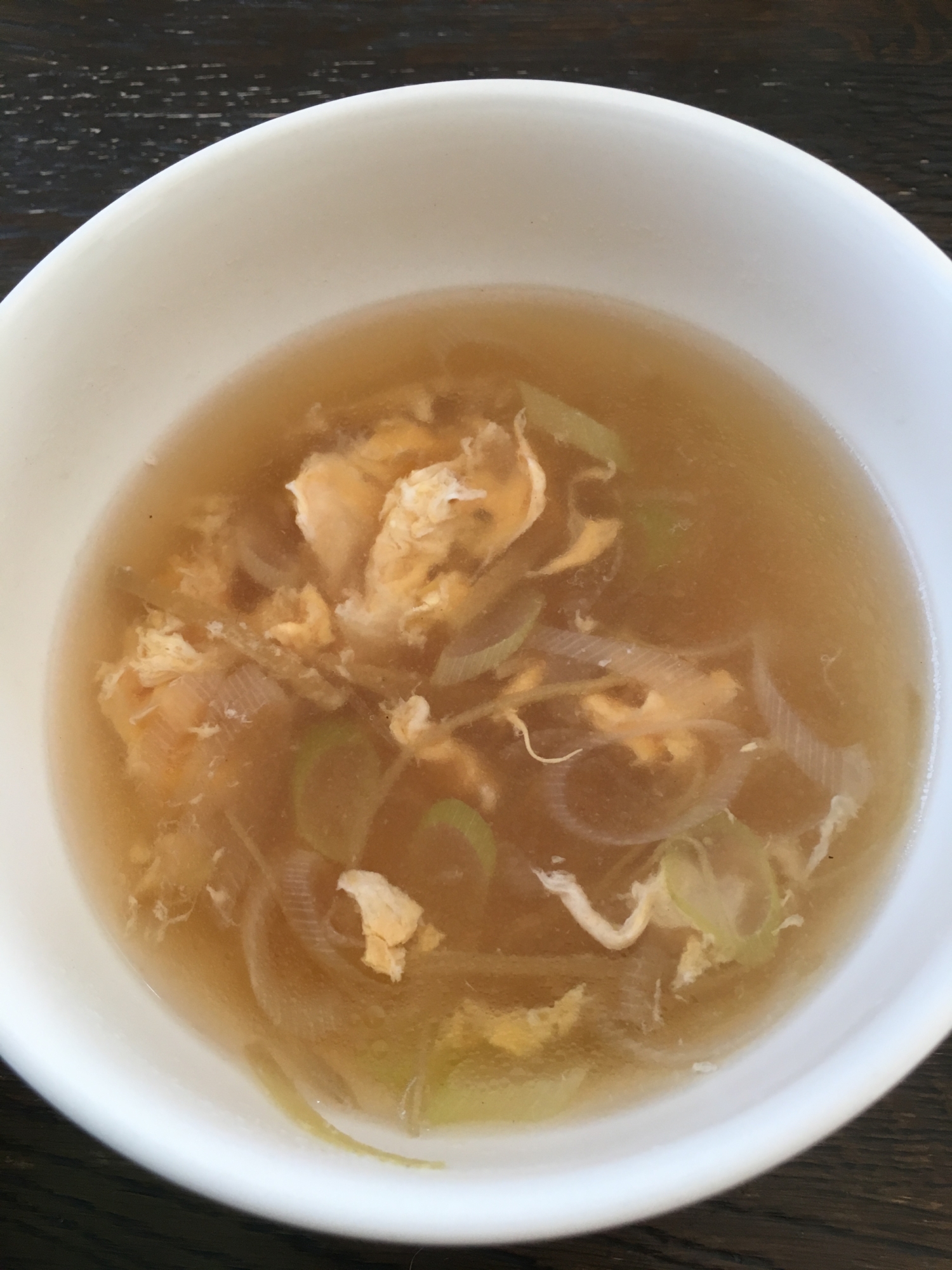カラダぽかぽか生姜入り中華スープ