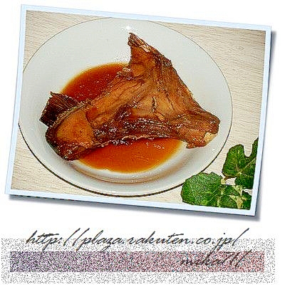 ★”お骨がほろり　ブリのあら炊き