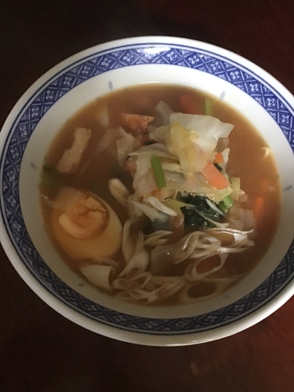 豚キャベツ味噌ラーメン