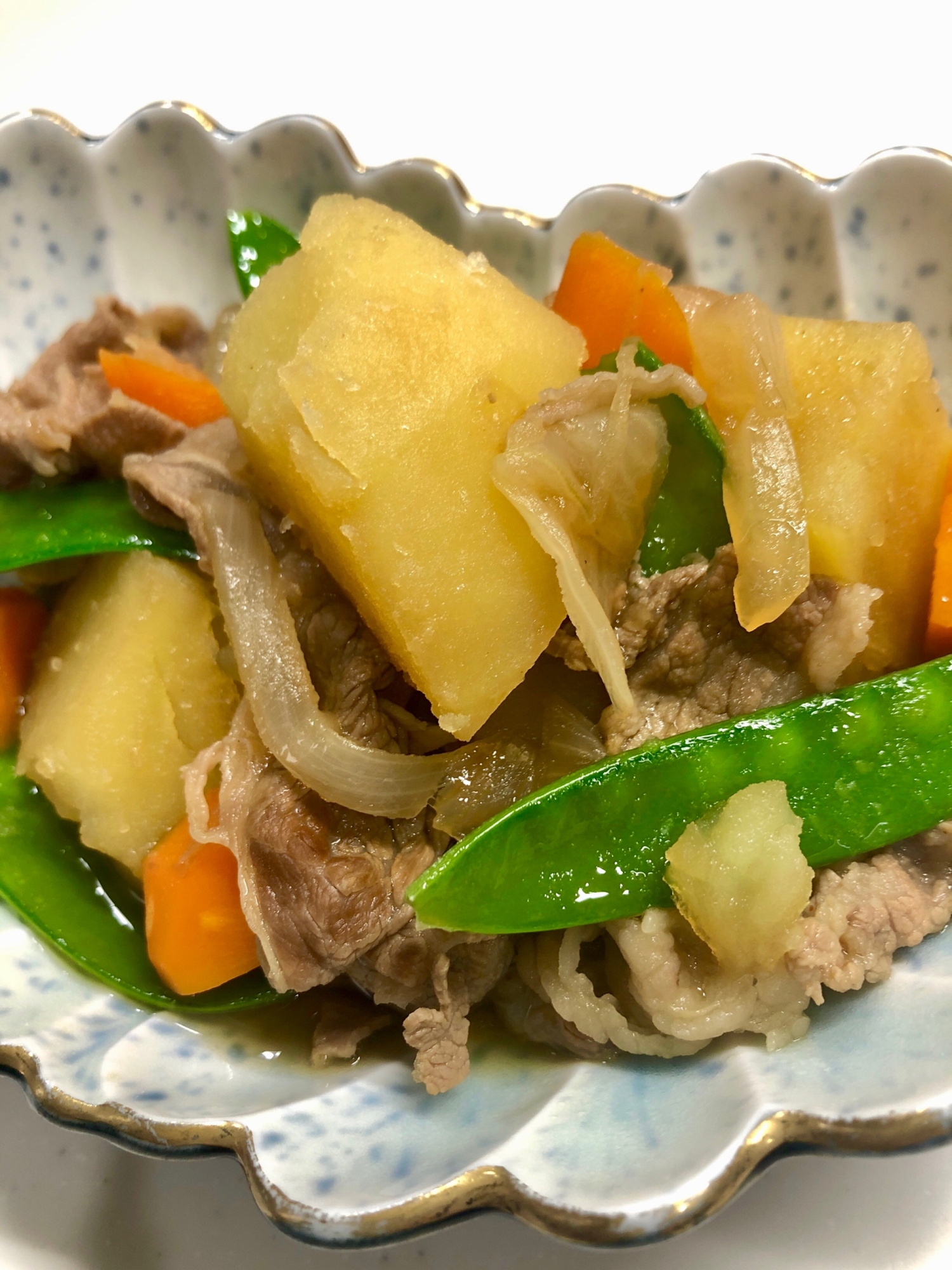 炒めない・我が家の肉じゃが