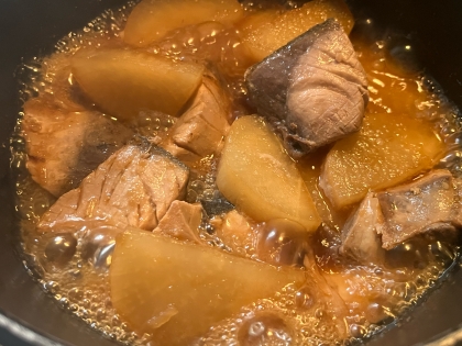 大根と鯛のあら煮