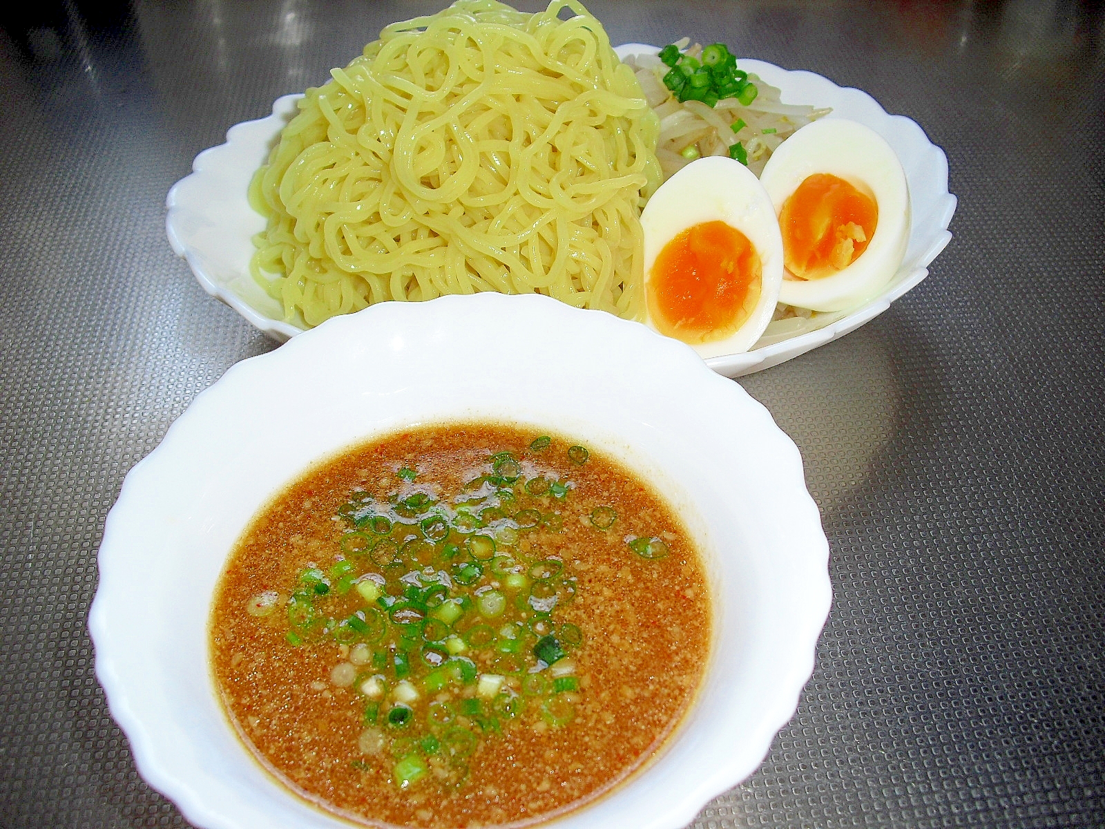 市販のラーメンで♪我が家の“つけ麺”