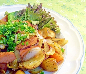 魚肉ソーセージのジャーマンポテト レシピ 作り方 By ノスタルじじい 楽天レシピ 魚肉ソーセージのジャーマンポテト レシピ 作り方 By ノスタルじじい 楽天レシピ