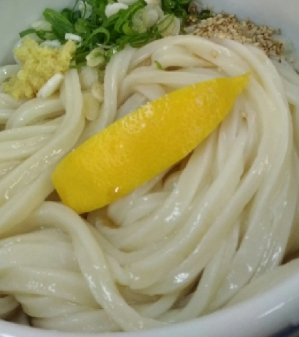 パパッとできる！うちのぶっかけうどん♪