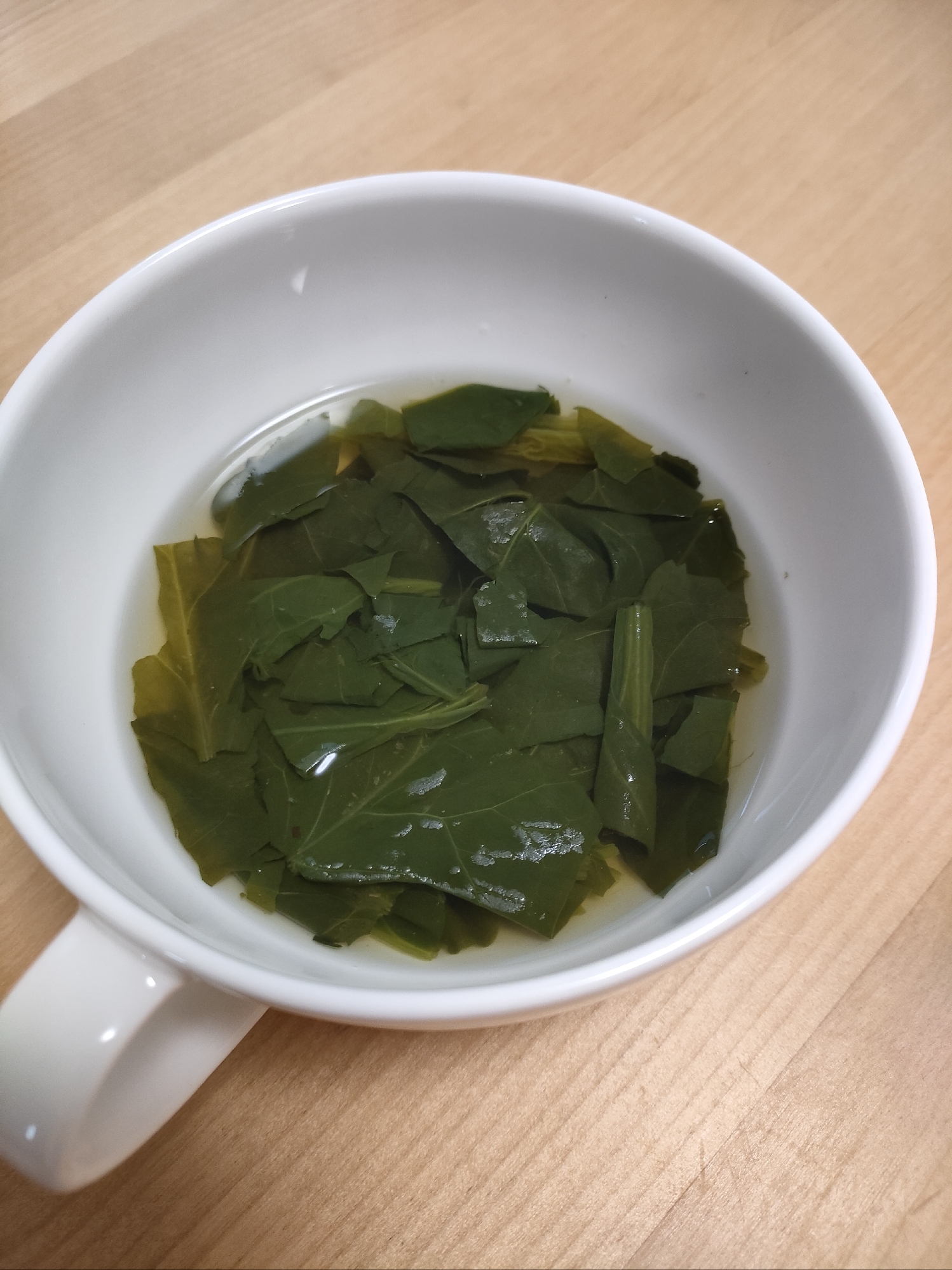 ほうれん草のお吸い物