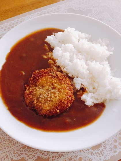 ★ガッツリ系ミンチカツカレー★