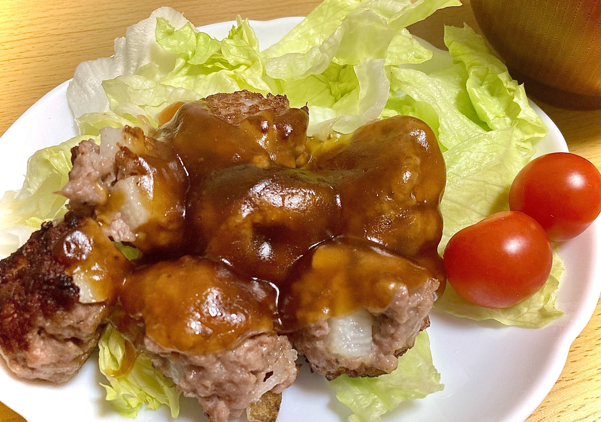 しゃくふわ！長芋肉団子のあんかけ