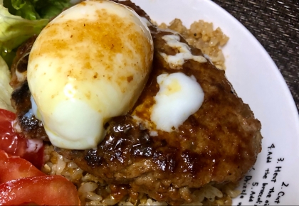 ハンバーグにかけました！
美味しく食べれました^_^