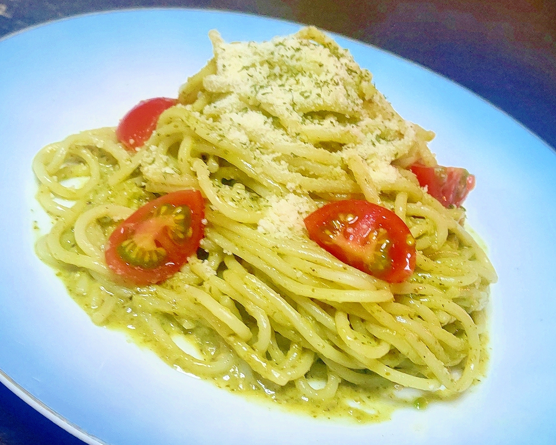 【ジェノバソースで簡単】トマトのジェノベーゼ