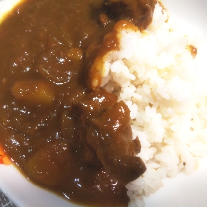 りんごジュースで✧*チキンカレー