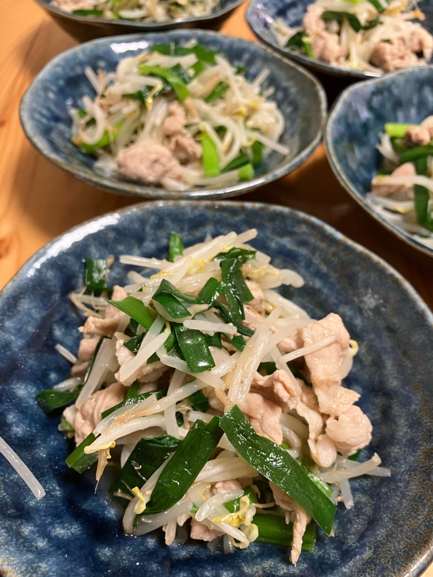 野菜たっぷり！もやしとニラ炒め