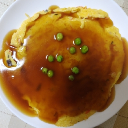 超簡単☆カニカマで天津飯