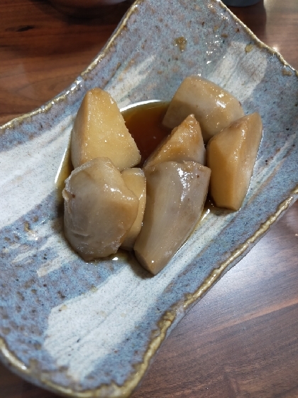 冷凍さといも&大根の煮物