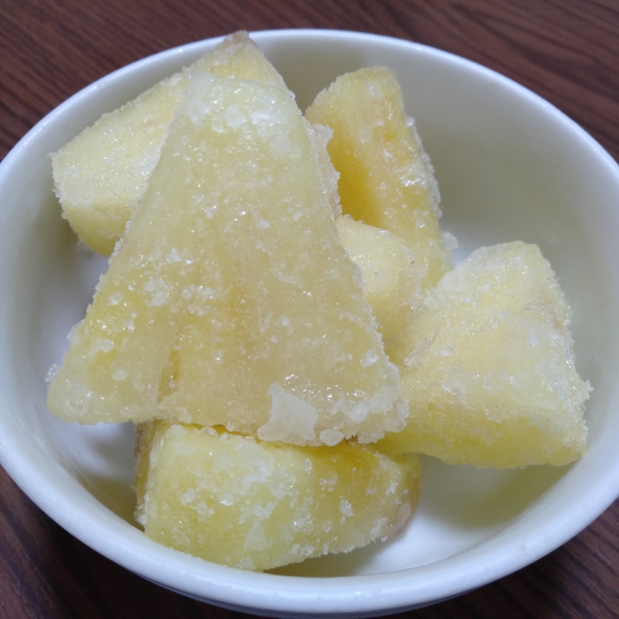 パイナップルの保存　〜冷凍保存〜