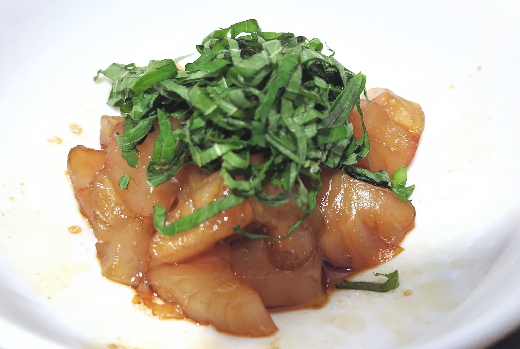 砂糖じめでうまみUP⤴️⤴️漬けカンパチ