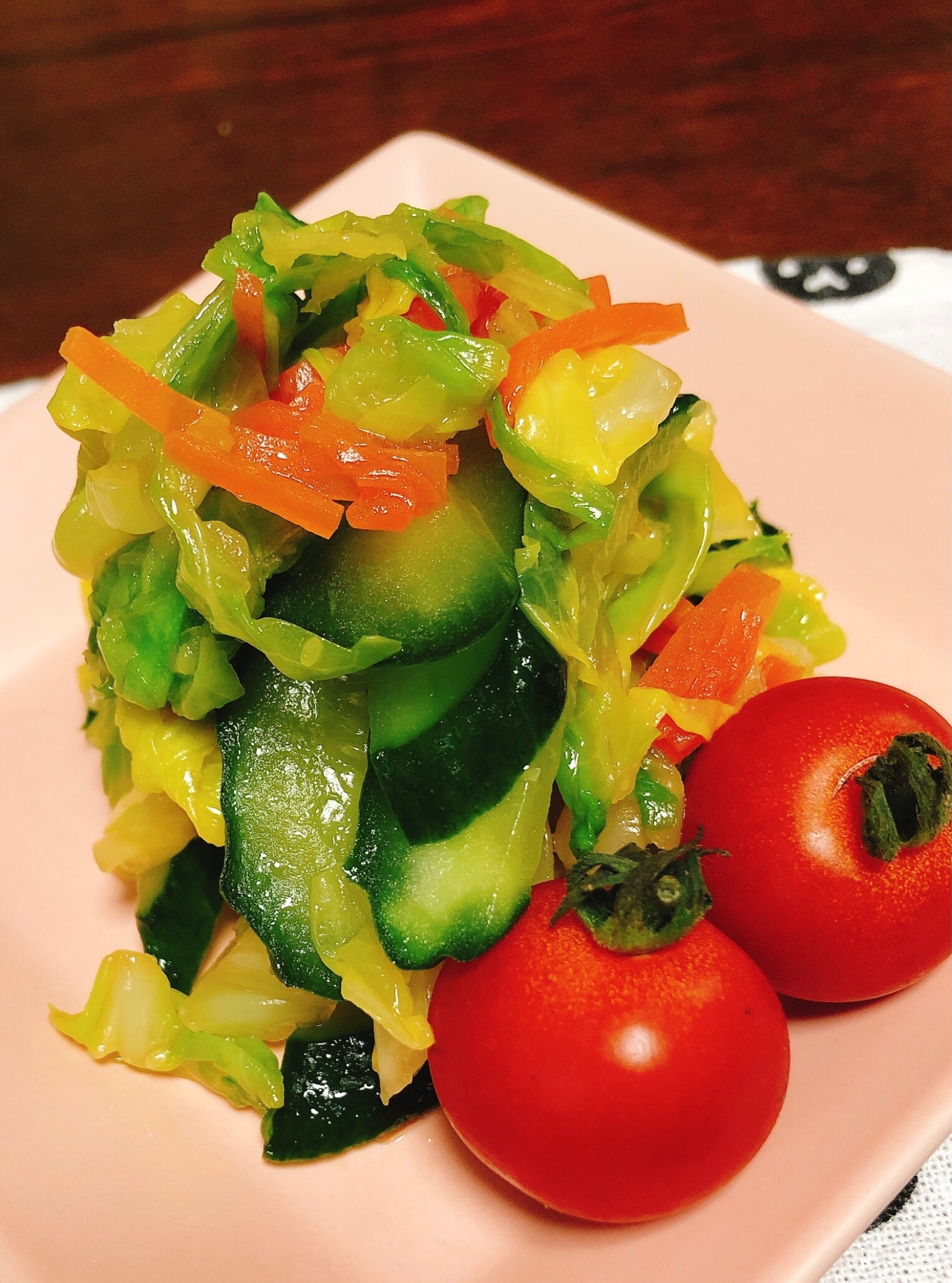 給食の♡野菜の中華和え