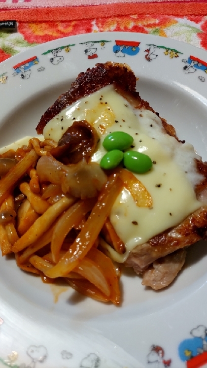 ピザ風♡鶏モモ肉のイタリアンソテー