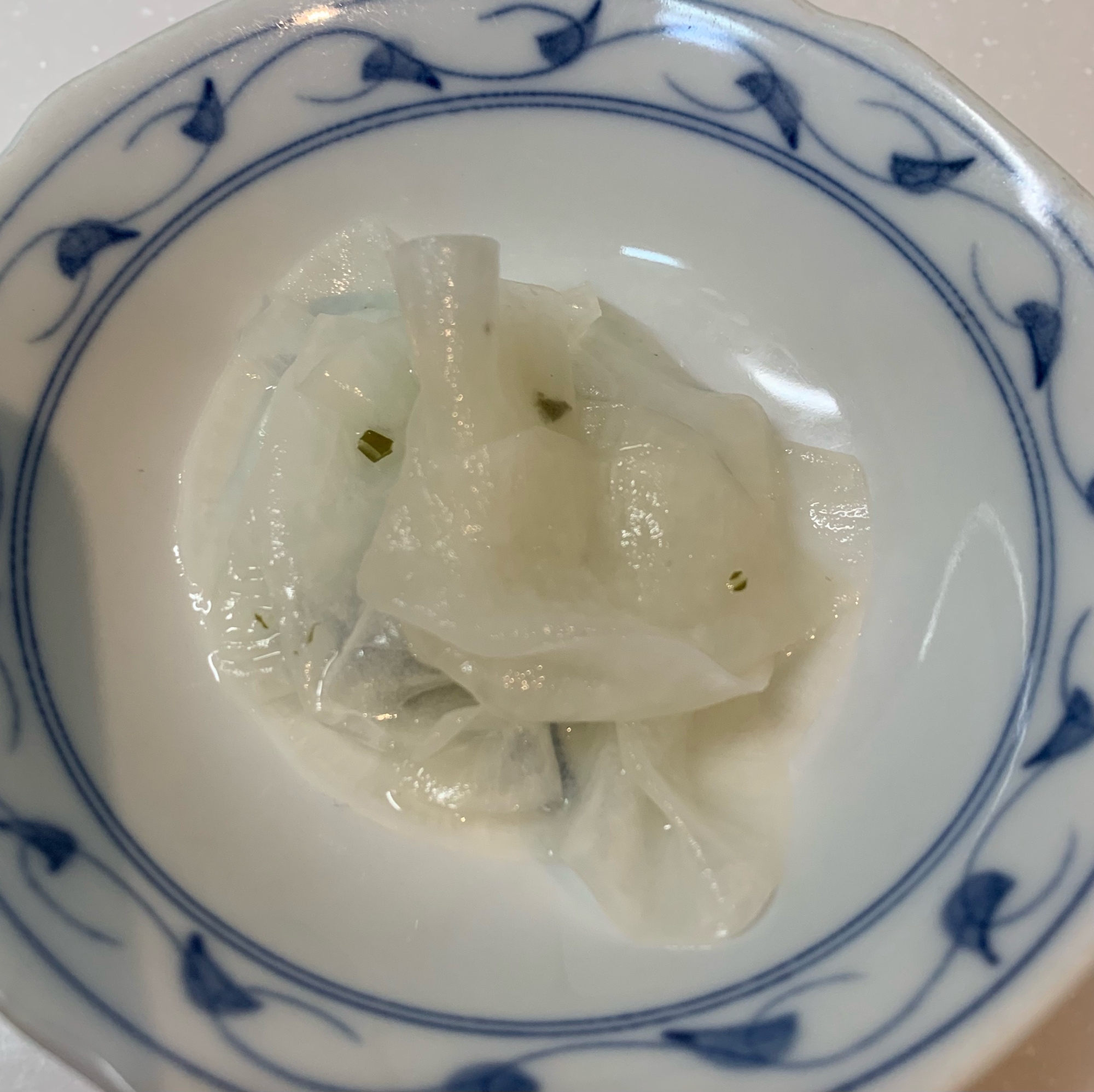 大根で作る 簡単千枚漬け