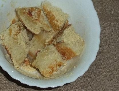 おやつに良いですね。
和風のラスク美味しかったです♪ごちそうさま！！
（見た目が良くなくてすみません）