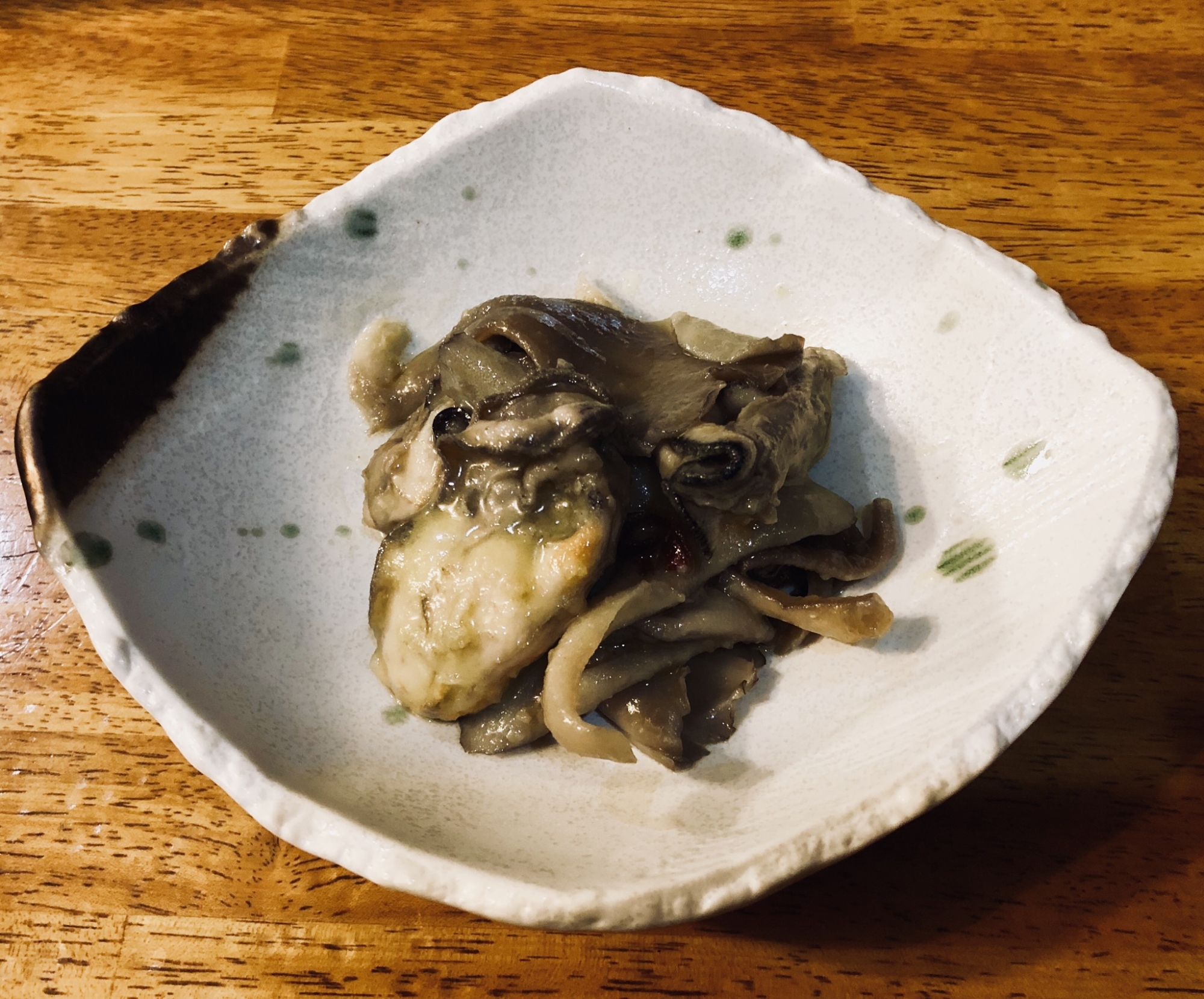 簡単！牡蠣と舞茸のオリーブオイル漬