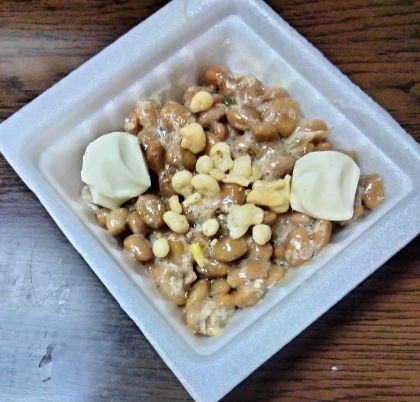 チーズカリサク納豆（天かすorグラノーラ）