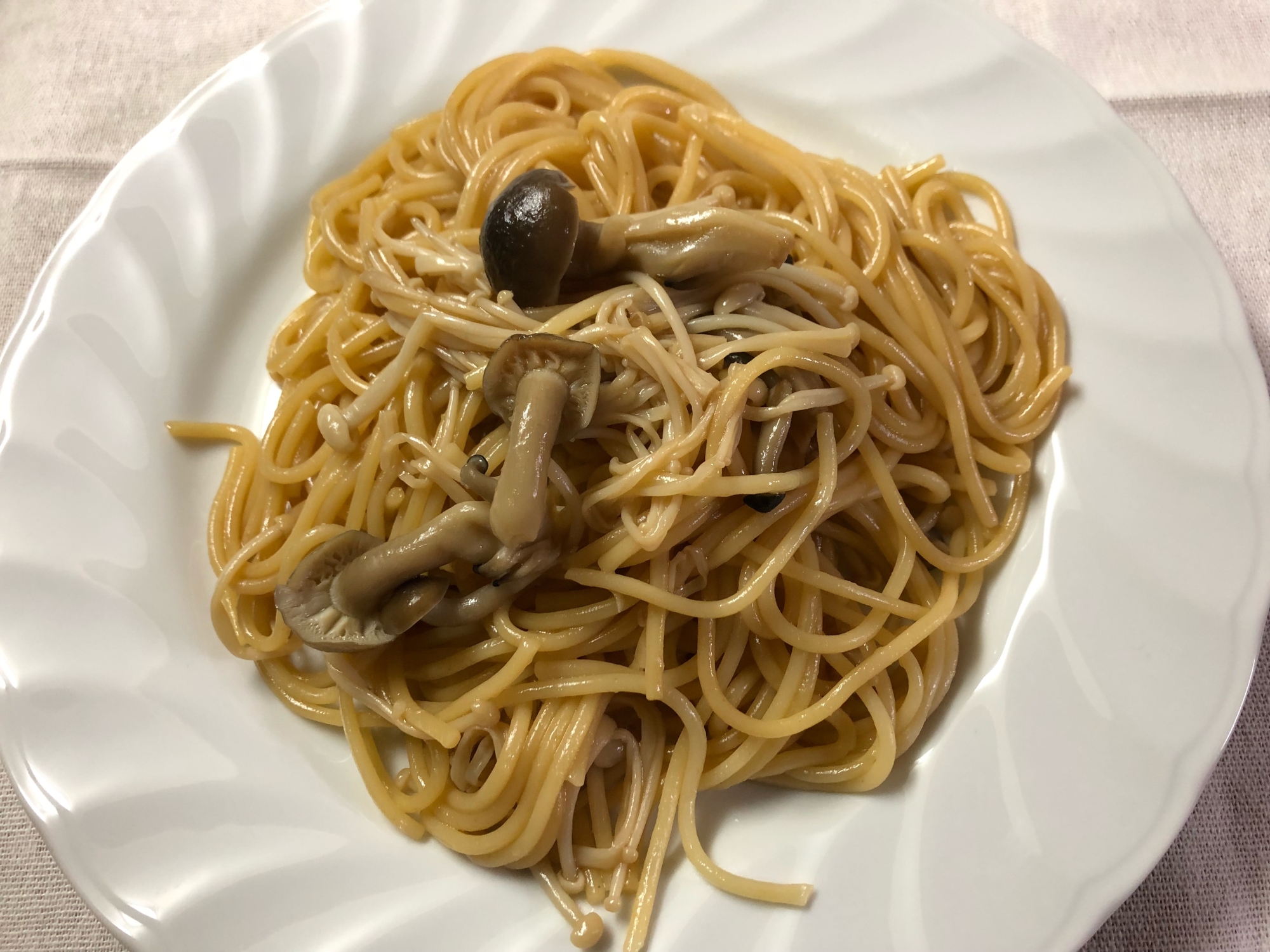 チョー簡単‼️きのこの和風パスタ