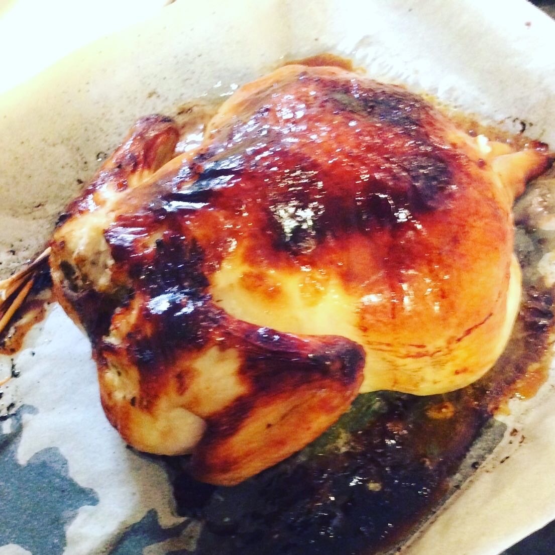 ハーブ香る柔らかくて美味しい 鶏の丸焼きクリスマス レシピ 作り方 By 発酵食品大好き 楽天レシピ