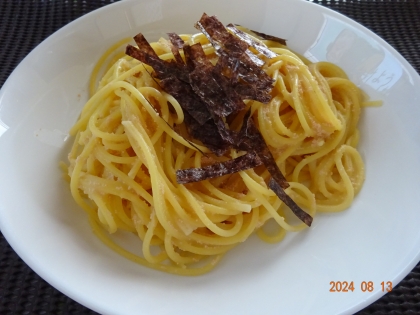からめるだけ簡単♪濃厚たらこパスタ