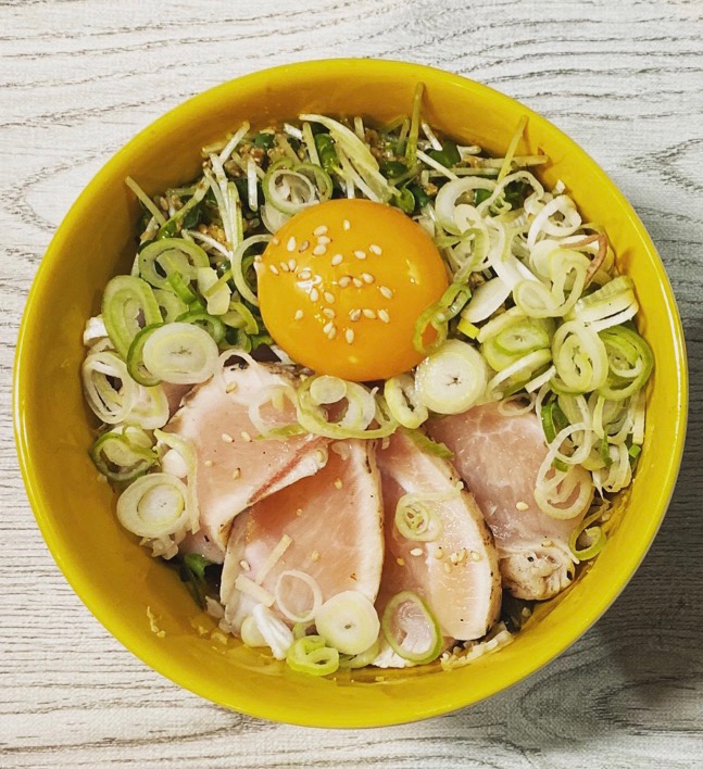 低糖質！鶏のたたき丼！