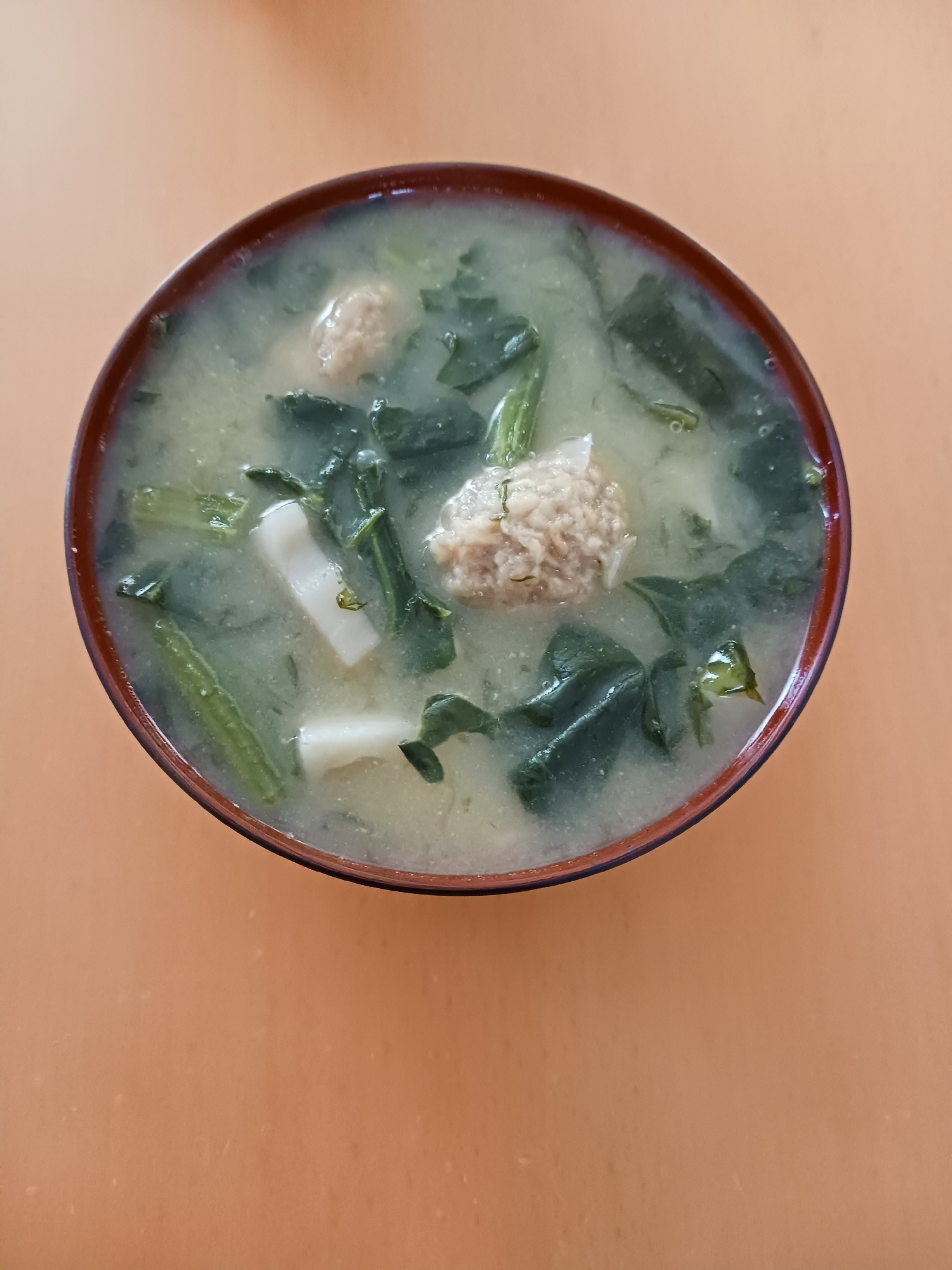 肉団子みそ汁
