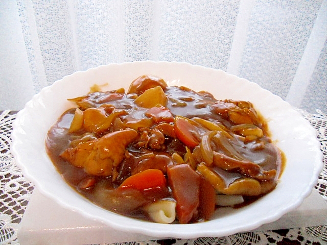 マカロニカレー