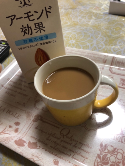 アーモンド効果いっぱいお茶タイム♪