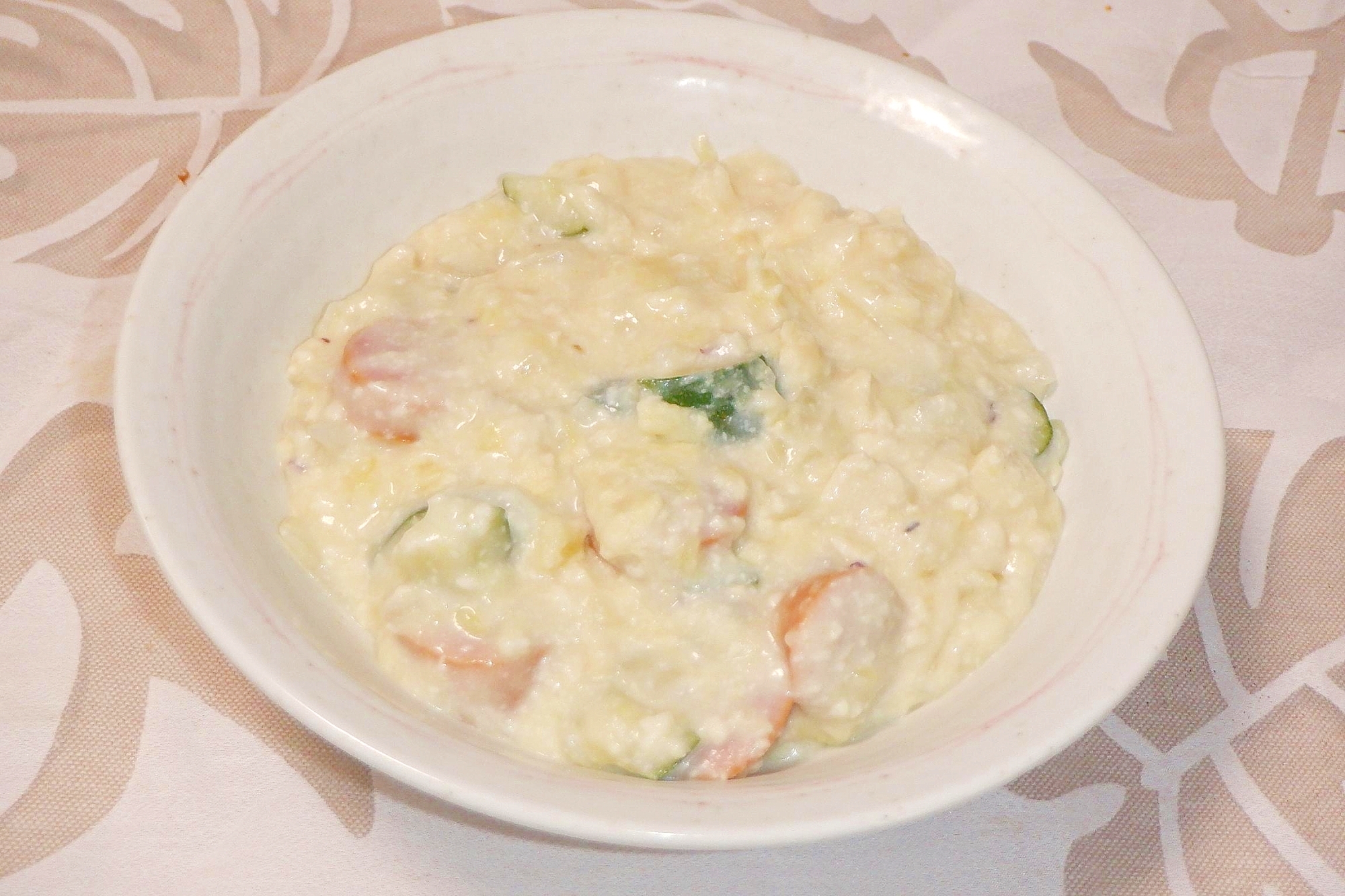 超腸ヘルシー♥さつま芋と豆腐のクリームスープ