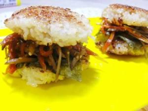 簡単 モ 風ライスバーガー レシピ 作り方 By このmam0808 楽天レシピ