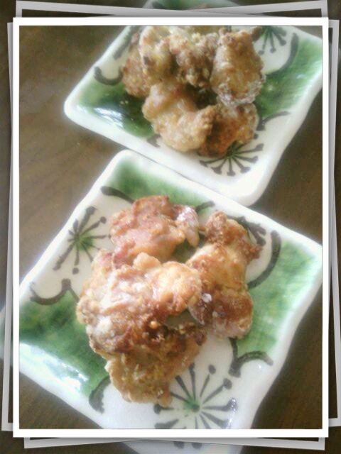 オーブンで焼き上げる 揚げない唐揚げ(竜田揚げ)