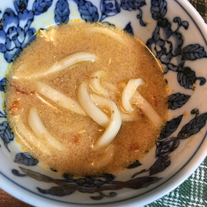 かぼちゃカレーうどん