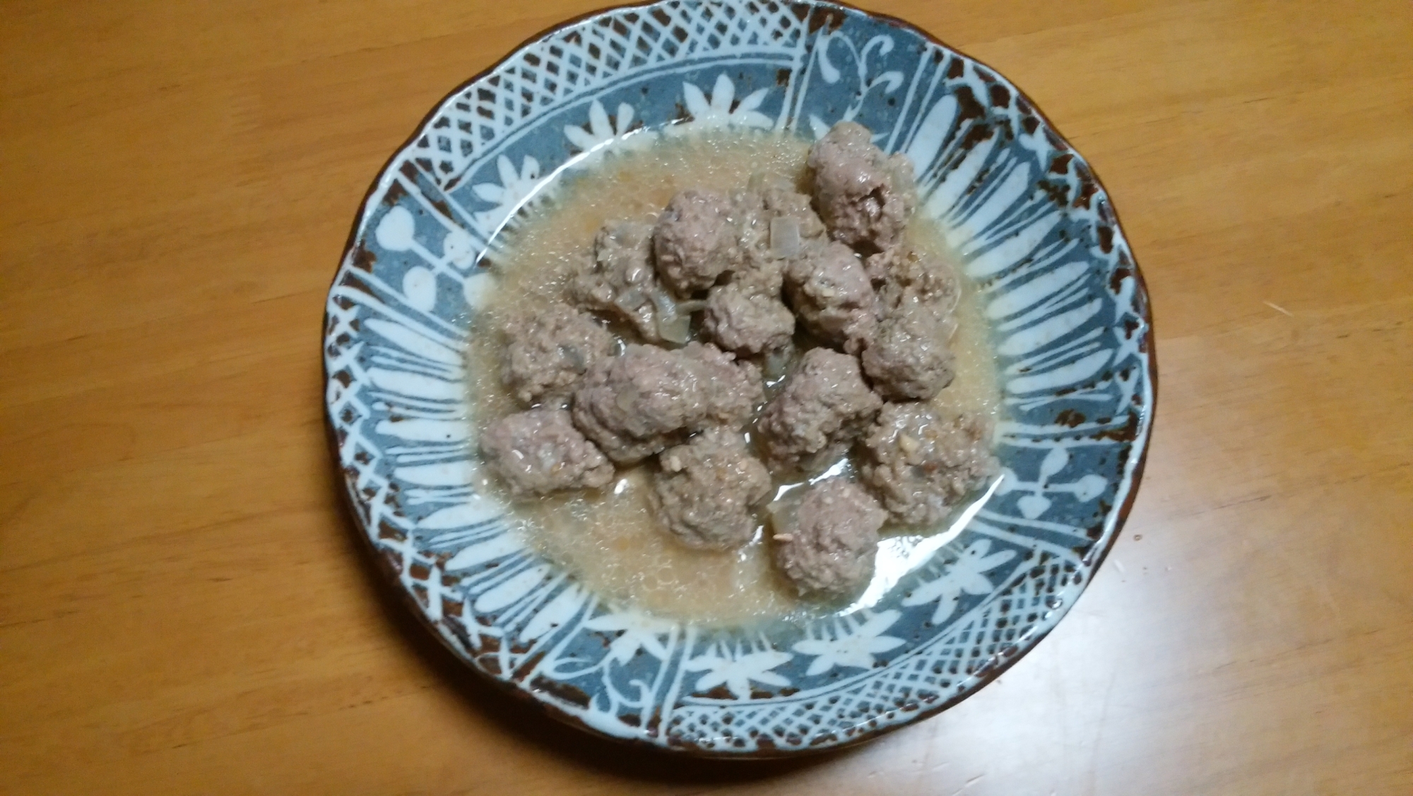 肉団子のごまみそ煮