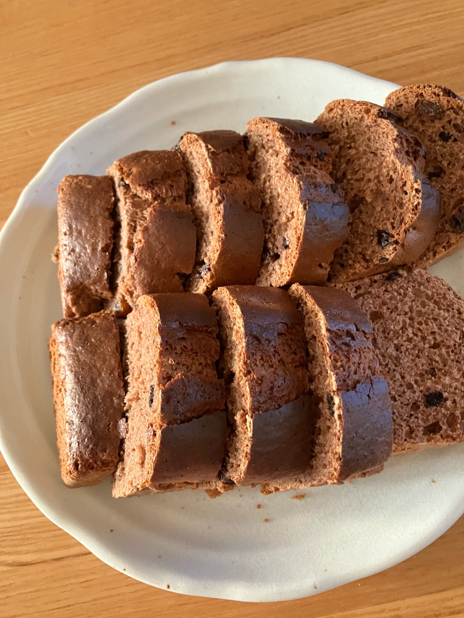 スーパーカップで作るチョコパウンドケーキ