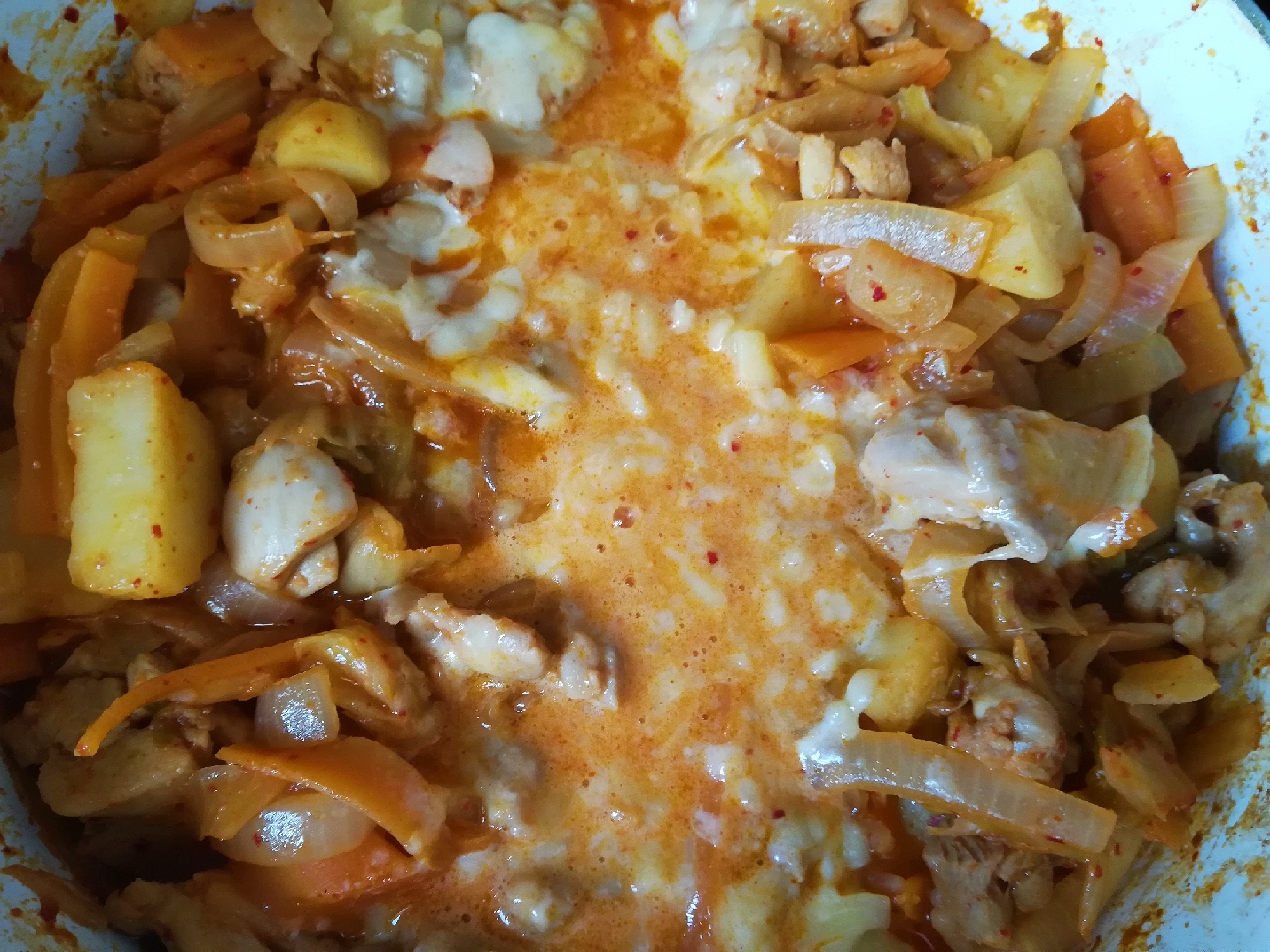 キムチの素でチーズダッカルビ レシピ 作り方 By Umauma555 楽天レシピ