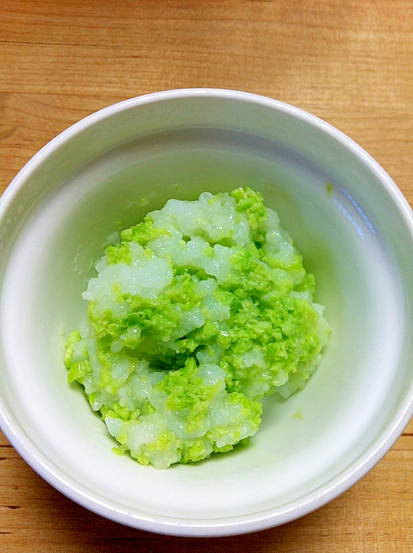 離乳食 枝豆粥 レシピ 作り方 By ももぞう 楽天レシピ