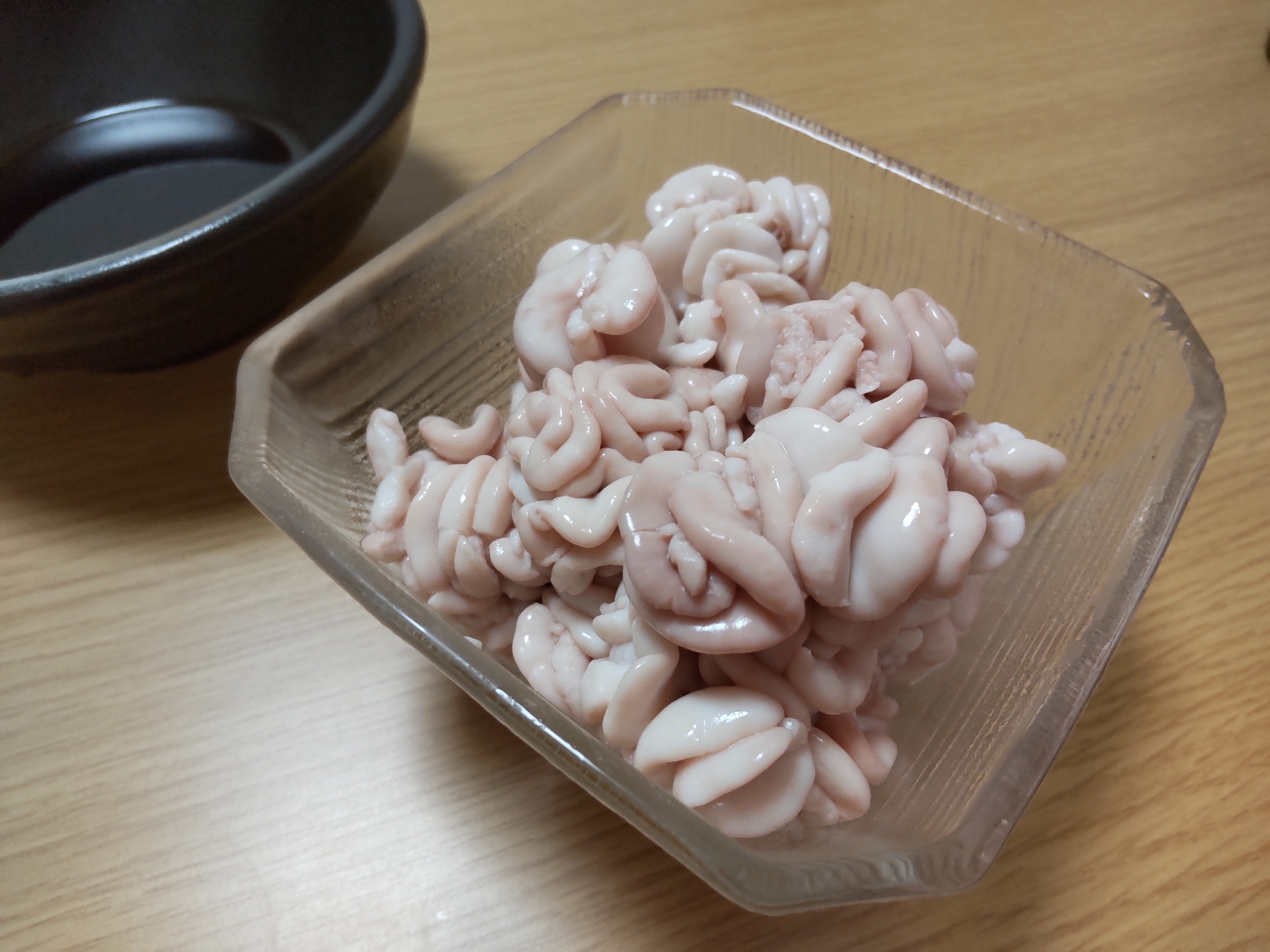 簡単!塩と氷で絶品鱈の白子ぽん酢!