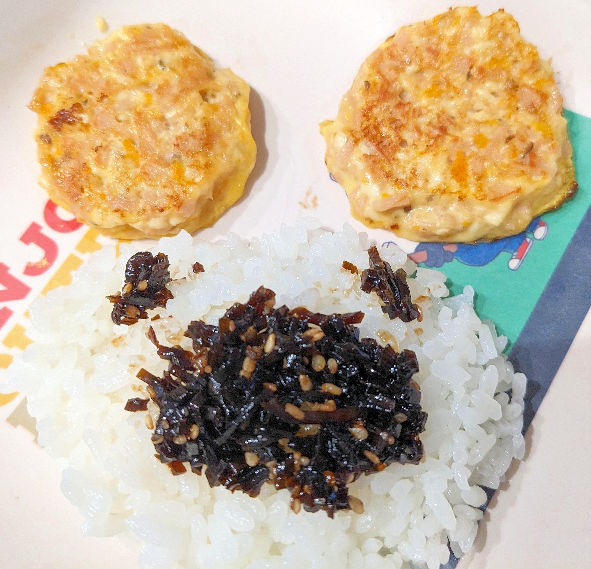 豆腐ハンバーグ／偏食幼児の手作り朝ご飯